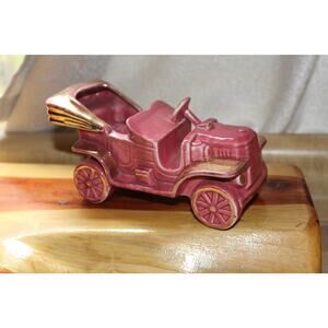 Vintage Model T Pottery Planter. 7"x3". Circa 1960's